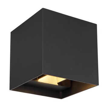 Globo VERONIKA Outdoor Wall Light LED black, 1-light source