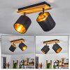 Alsen Ceiling Light Ecru, black, 2-light sources