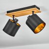 Alsen Ceiling Light Ecru, black, 2-light sources