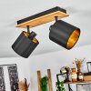 Alsen Ceiling Light Ecru, black, 2-light sources
