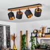 Alsen Ceiling Light Ecru, black, 4-light sources