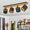Alsen Ceiling Light Ecru, black, 4-light sources