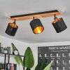 Alsen Ceiling Light Ecru, black, 3-light sources