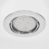 Vibersviller recessed light LED chrome, 1-light source