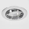Vibersviller recessed light LED chrome, 1-light source