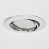 Vibersviller recessed light LED chrome, 1-light source