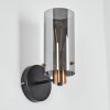 Vaurois Wall Light brass, black, 1-light source
