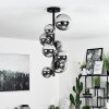 Chehalis Ceiling Light black, 8-light sources
