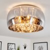 Belleguette Ceiling Light silver, 5-light sources