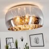 Belleguette Ceiling Light silver, 5-light sources