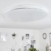 Remenoville Ceiling Light LED chrome, white, 1-light source