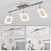 Villenauxe Ceiling Light LED chrome, matt nickel, 3-light sources