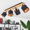 Alsen Ceiling Light Ecru, black, 4-light sources