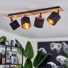 Alsen Ceiling Light Ecru, black, 4-light sources
