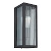 Globo GUNDULA Outdoor Wall Light black, 1-light source