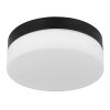 Globo VRANOS outdoor ceiling light black, 1-light source