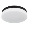 Globo VRANOS outdoor ceiling light black, 3-light sources