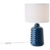 Brilliant Ilysa Table lamp blue, 1-light source