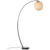 Brilliant Mesa Floor Lamp black, 1-light source