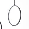 Brilliant Chaumont Pendant Light LED black, 3-light sources