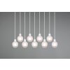 Trio Mela Pendant Light white, 9-light sources