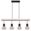Globo PRISKA Pendant Light Ecru, black, 4-light sources