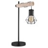 Globo PRISKA Table lamp Ecru, black, 1-light source