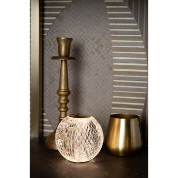 Lucide CINTRA Table lamp LED transparent, clear, 1-light source