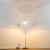 FLISA floor lamp matt nickel, 1-light source