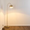 FLISA floor lamp matt nickel, 1-light source