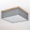 Lure Ceiling Light brown, Wood like finish, black, 3-light sources