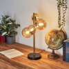 Alden Table lamp LED brass, black, 4-light sources