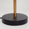 Alden Table lamp LED brass, black, 4-light sources
