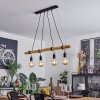 Lantic Pendant Light Ecru, black, 4-light sources
