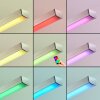 Tamizat Pendant Light LED matt nickel, 2-light sources, Colour changer