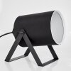 Puelches Table lamp black, 1-light source