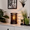 Bust Table lamp black, 1-light source