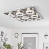 Thiernu Ceiling Light LED matt nickel, 1-light source