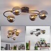 Chehalis Ceiling Light brass, black, 4-light sources