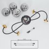 Chehalis Ceiling Light brass, black, 4-light sources