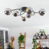 Chehalis Ceiling Light brass, black, 6-light sources