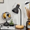 Kerzellec Table lamp Light wood, black, 1-light source