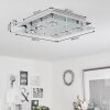 Mirandol Ceiling Light LED chrome, 6-light sources