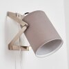 Puelches Wall Light matt nickel, 1-light source