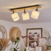 Alsen Ceiling Light Dark wood, 3-light sources