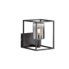 Fischer & Honsel Iska Wall Light black, 1-light source