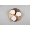 Trio Franklin Ceiling Light LED antique brass, 3-light sources