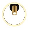 Globo MARRIE Wall Light LED brass, black, 1-light source