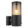 Globo XELOO Outdoor Wall Light black, 1-light source, Motion sensor