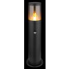 Globo XELOO path light black, 1-light source, Motion sensor
